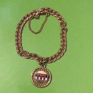 Vintage charm bracelet